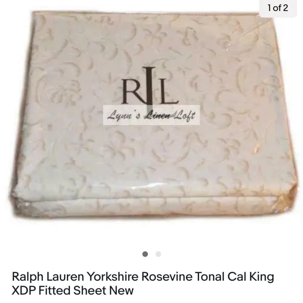 Ralph Lauren NWT Yorkshire 1 Free RL pillow sham or Euro sham you pick RL